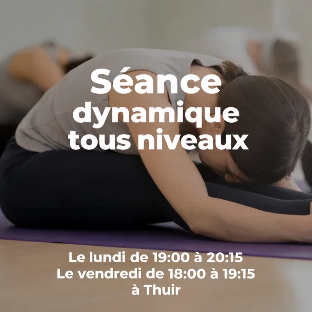 Posture de flexion avant — séance collective